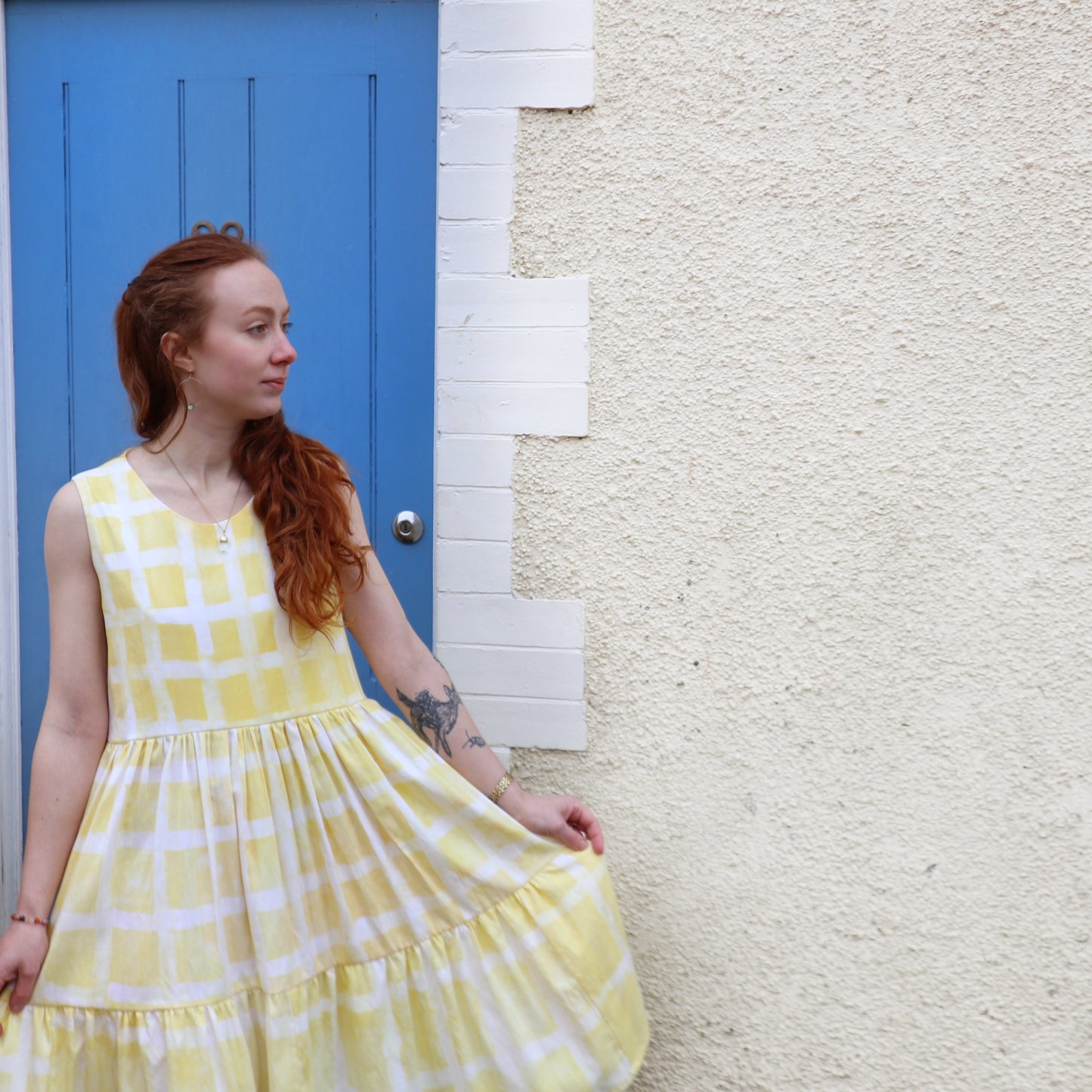Ready To Ship The Lily Dress (Lemon sherbet)