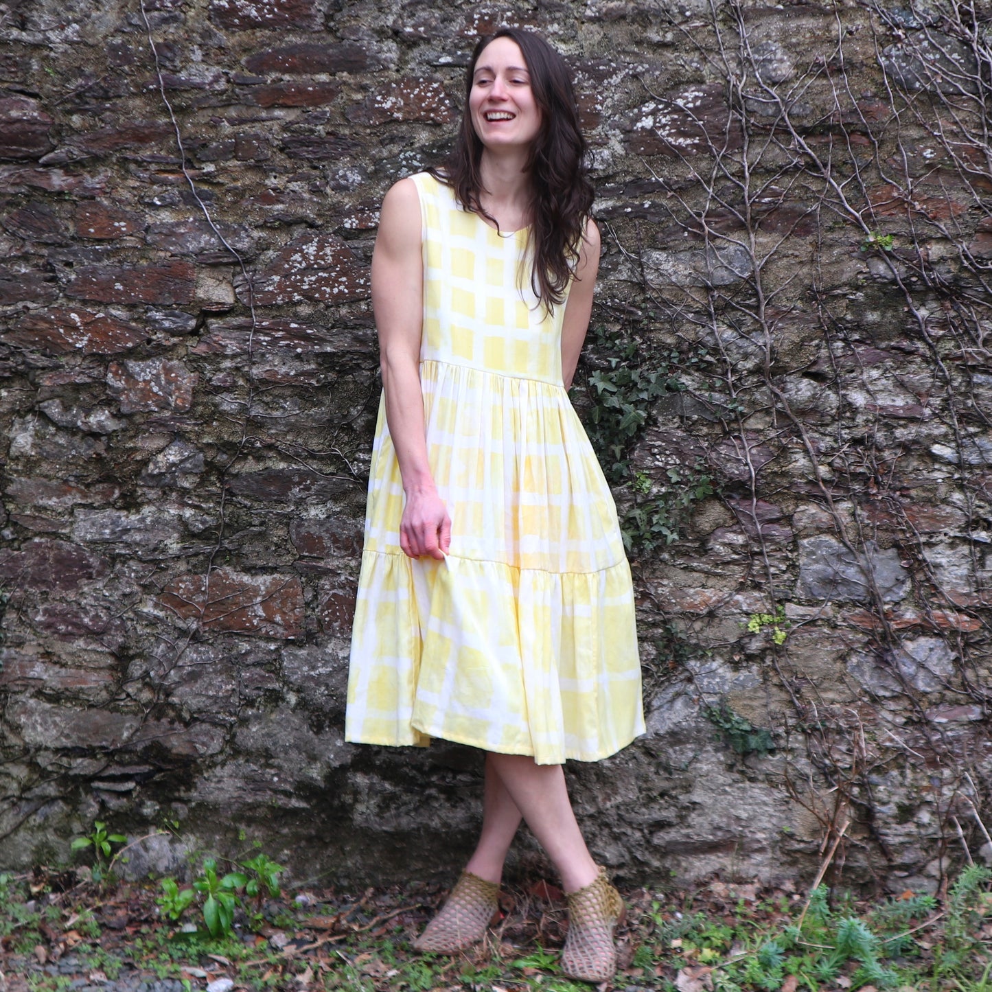 Ready To Ship The Lily Dress (Lemon sherbet)