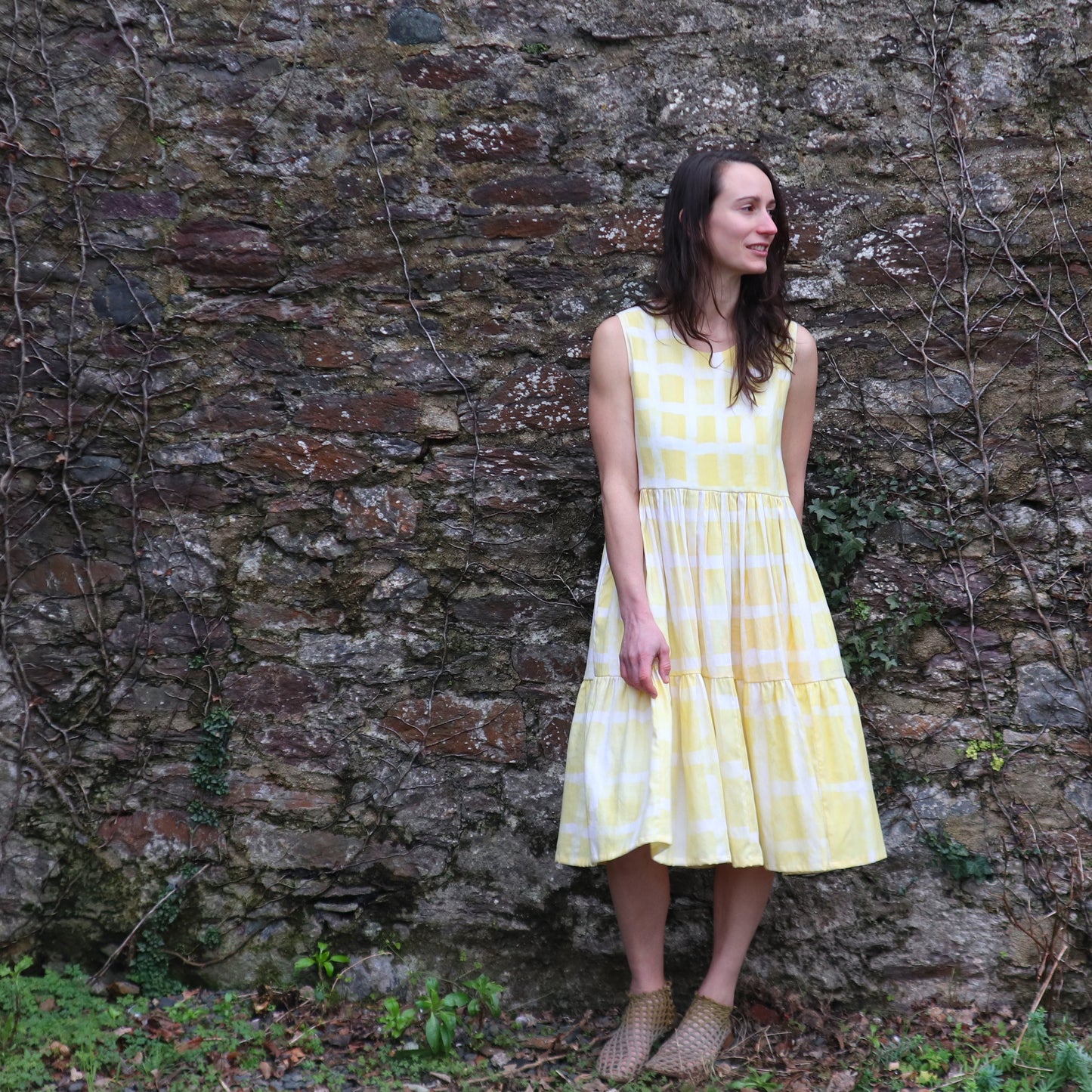 Ready To Ship The Lily Dress (Lemon sherbet)
