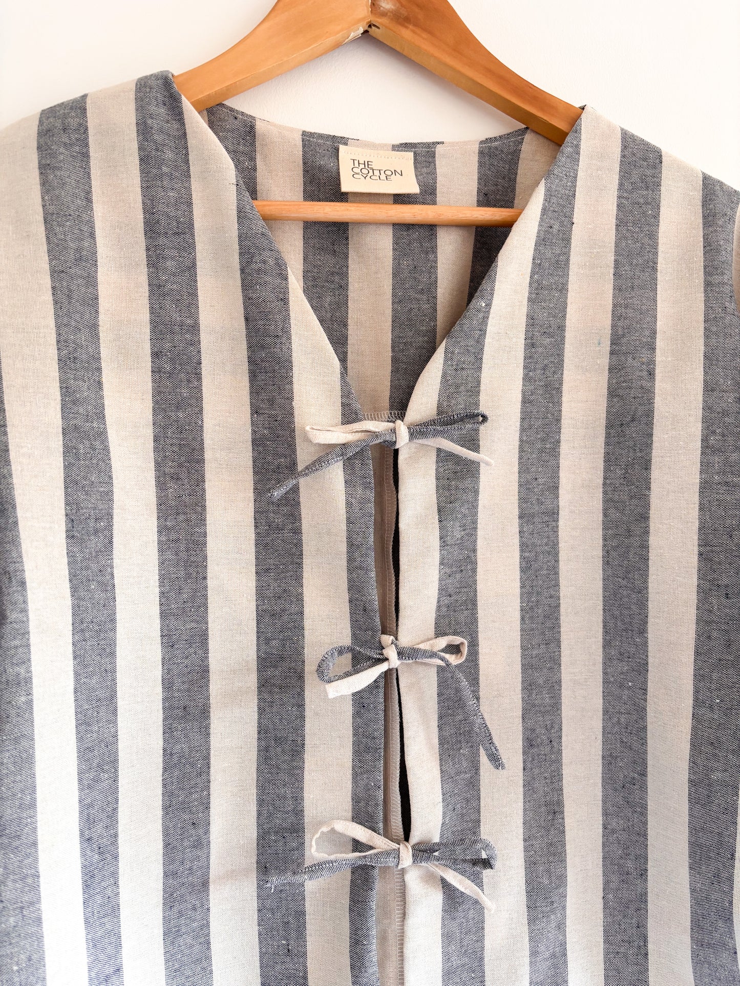 The Eden blouse in nautical stripe size 10-12