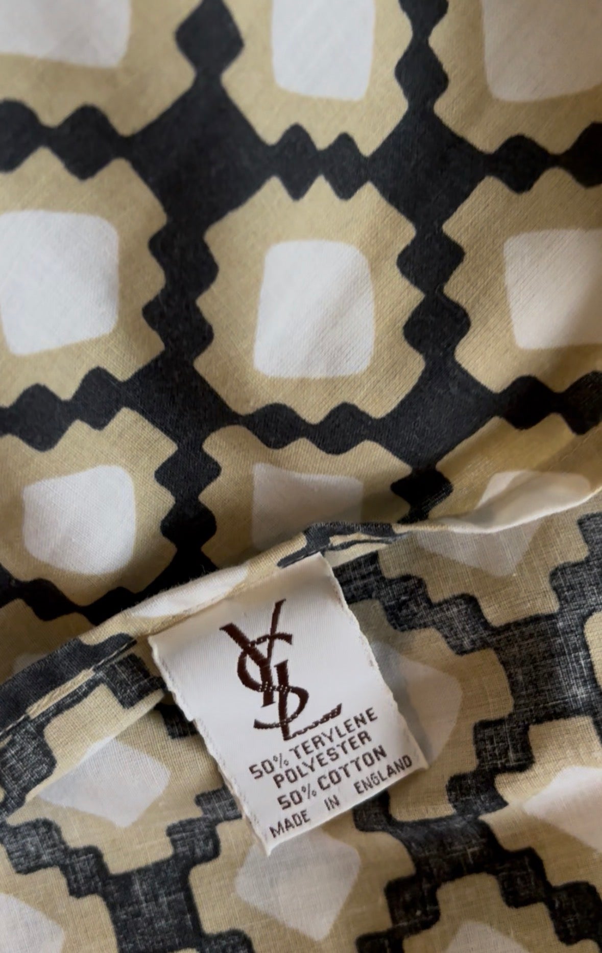 Vintage YSL duvet dress size 12