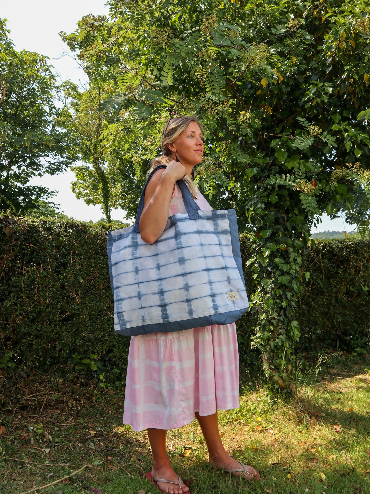 The Cotton Cycle Slouch Bag (Various Colours)