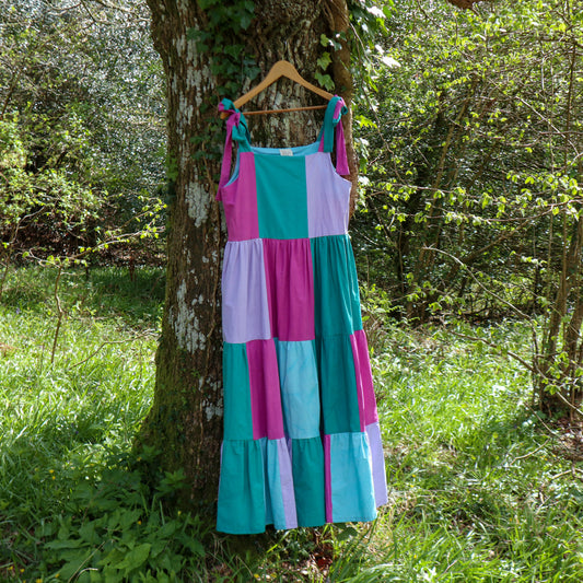 SAMPLE The Matilda Dress in Lavender Fields Size Small (10-12)