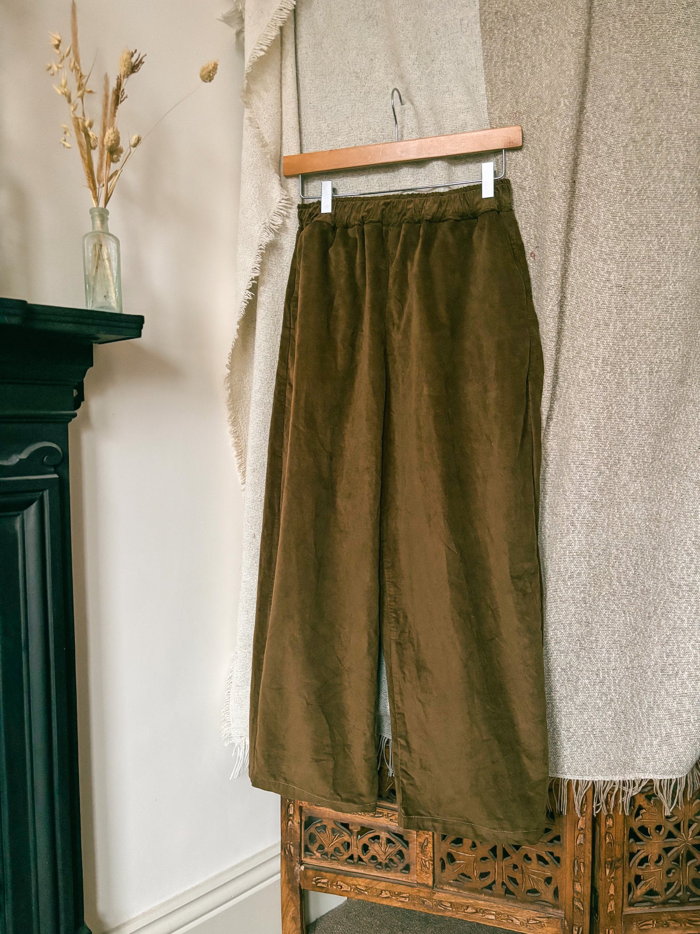 The Wren Trouser in Moss