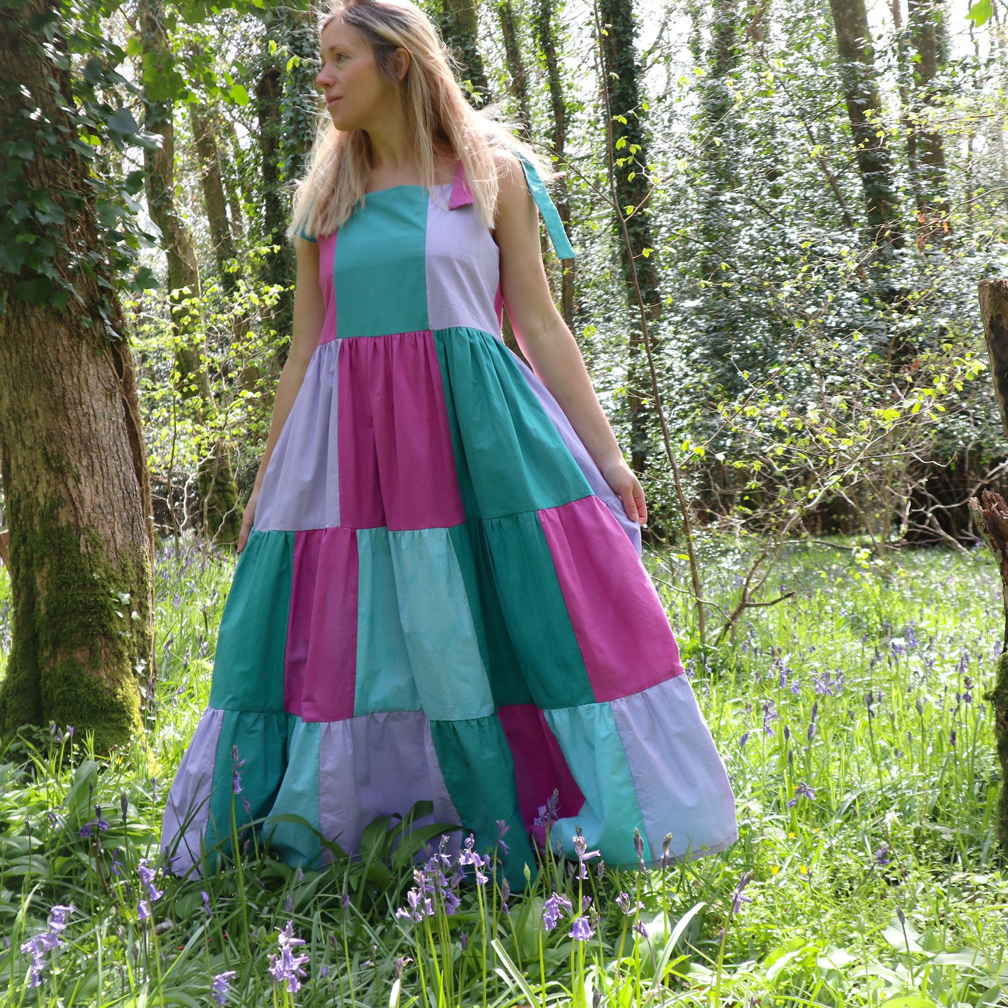 SAMPLE The Matilda Dress in Lavender Fields Size Small (10-12)