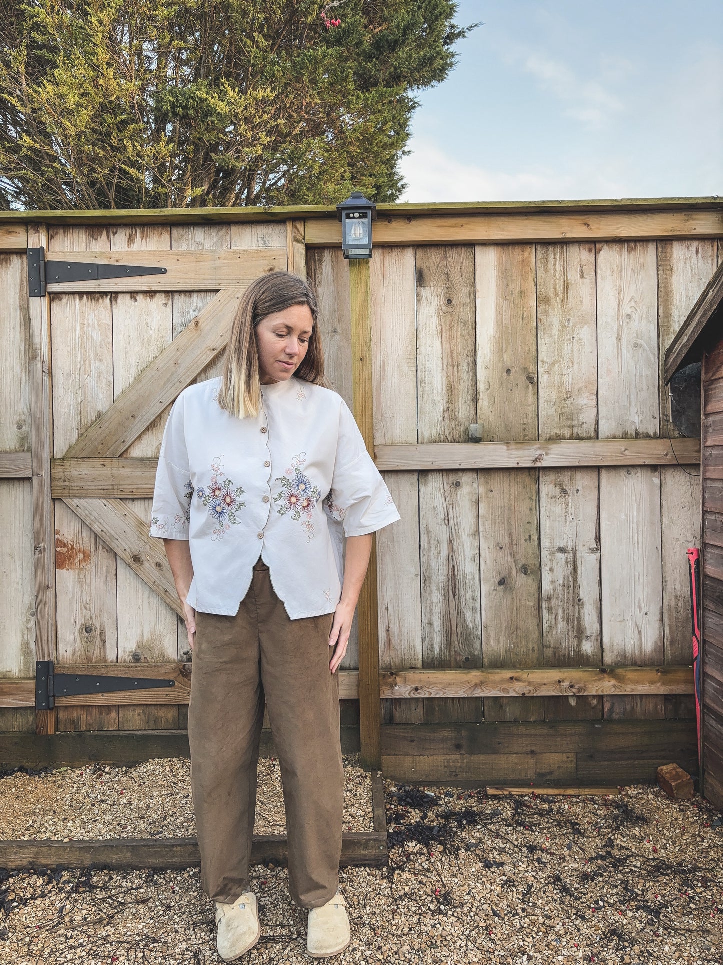 The Wren Trouser in Moss