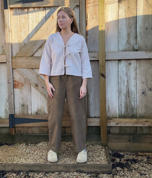 The Wren Trouser in Moss