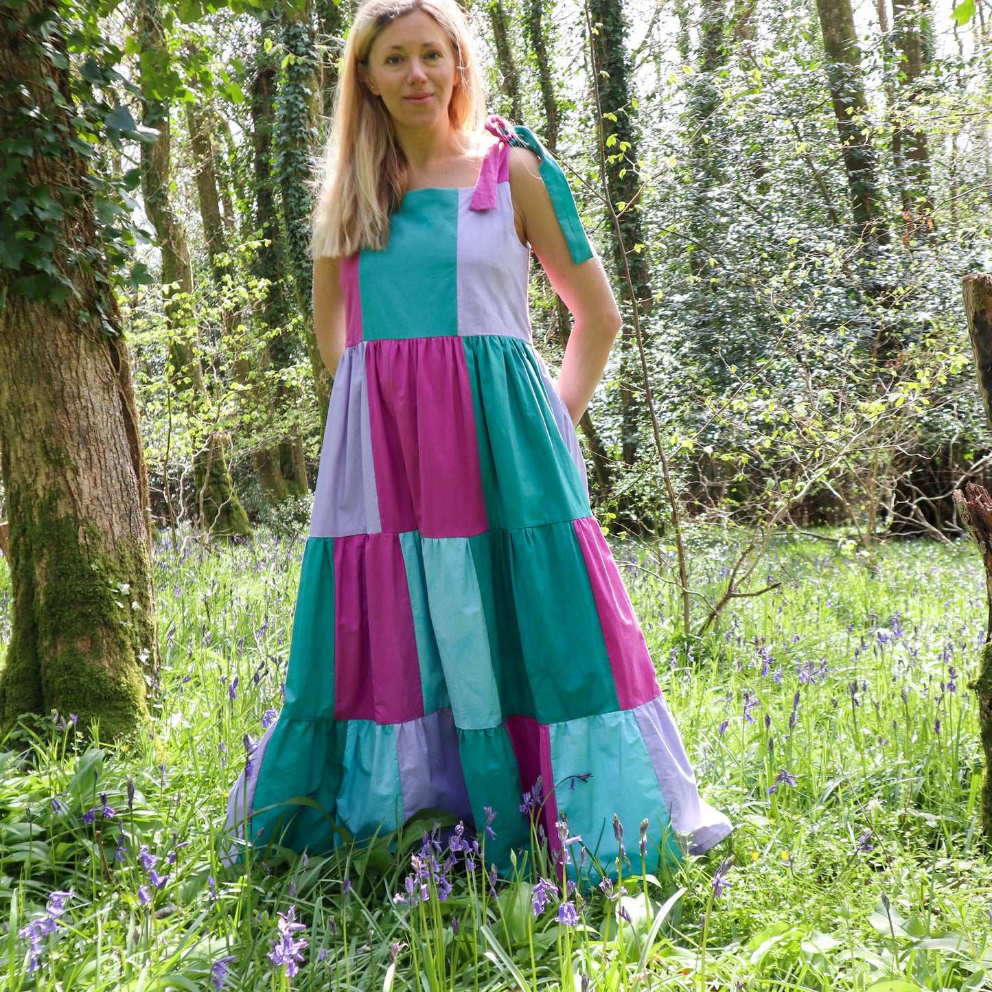 SAMPLE The Matilda Dress in Lavender Fields Size Small (10-12)