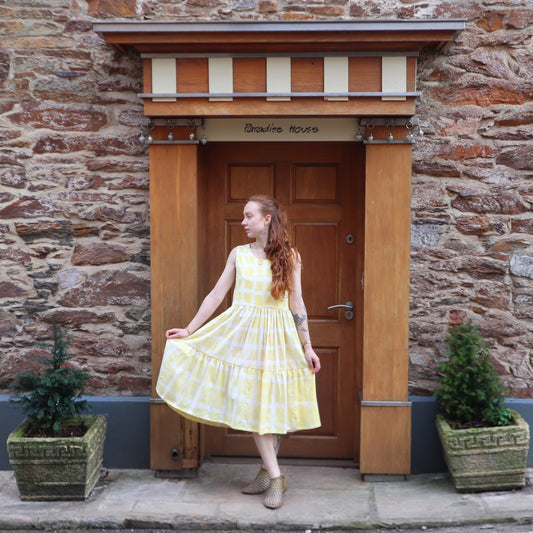 Ready To Ship The Lily Dress (Lemon sherbet)