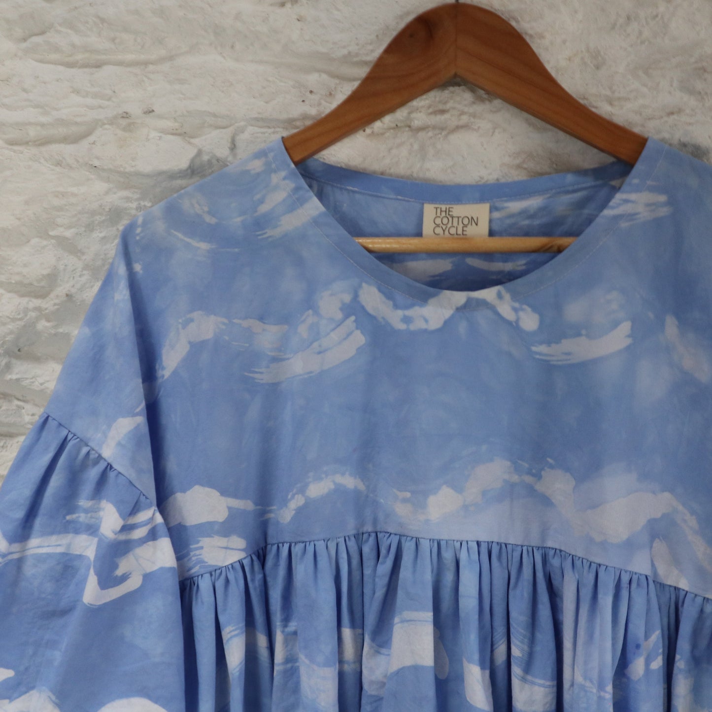 The Wave Dress in Sea Blue Size XL (18-20)